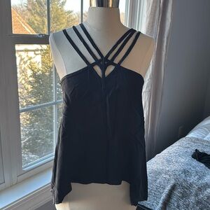 BCBG Maxazria Black Blouse